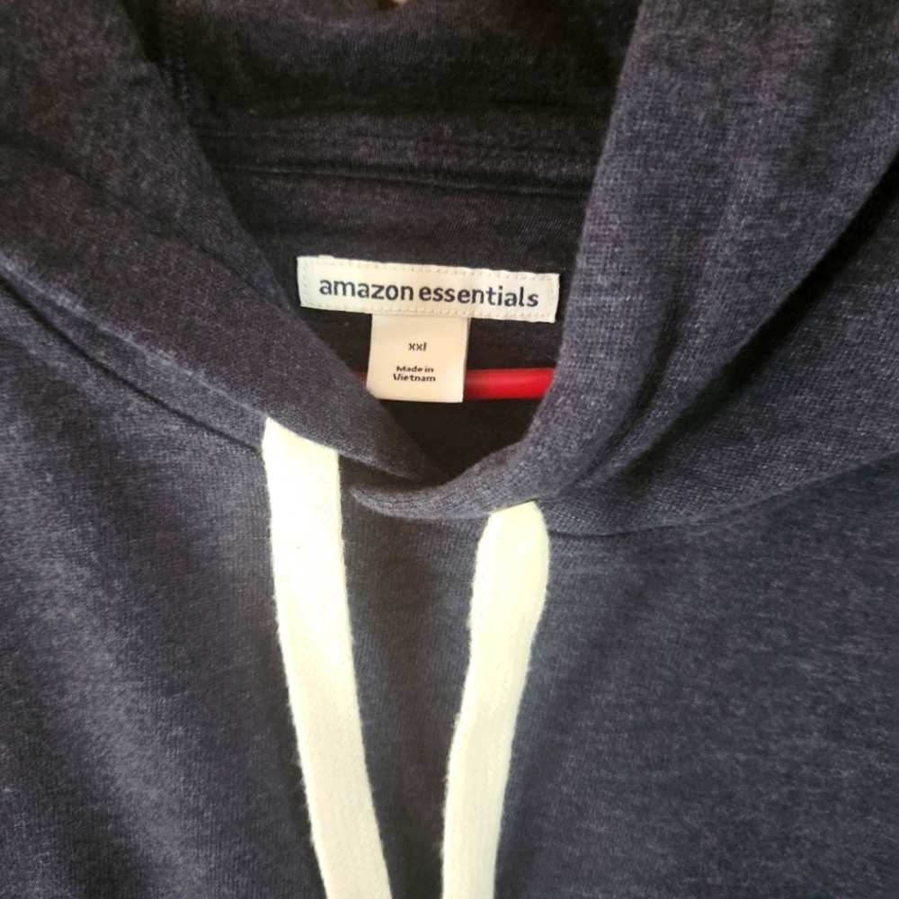 Mens Amazon essentials long sleeve hoodie